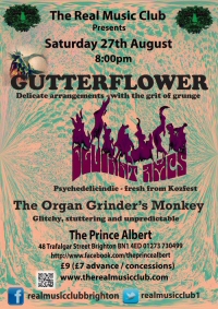 Gutterflower Poster